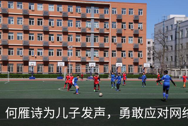 何雁诗为儿子发声，勇敢应对网络风暴